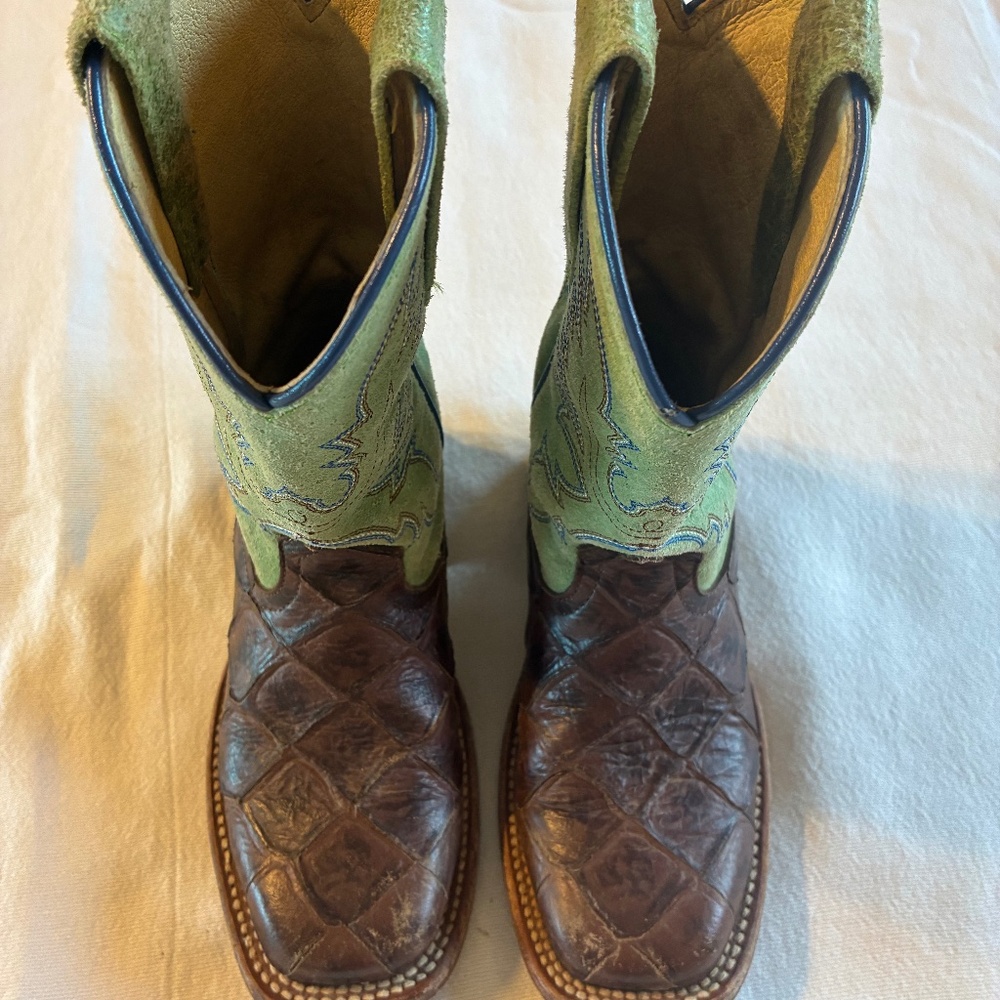 Boys size 12 HP Horsepower cowboy boots
